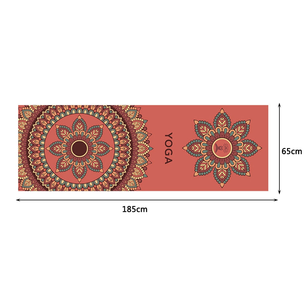 Large Quick Drying Yoga Towels Customized  Print Pattern - peterkaczconnect