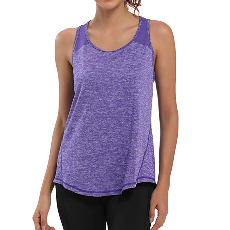 Sleeveless T Shirt Sports Wear Yoga Tank Top - peterkaczconnect