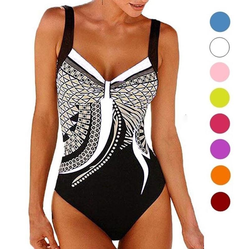 Plus Size Retro One Piece Swimsuits