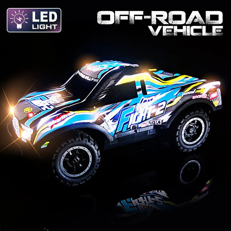 LED Illuminated Off-Road Jeep Remote Control Car