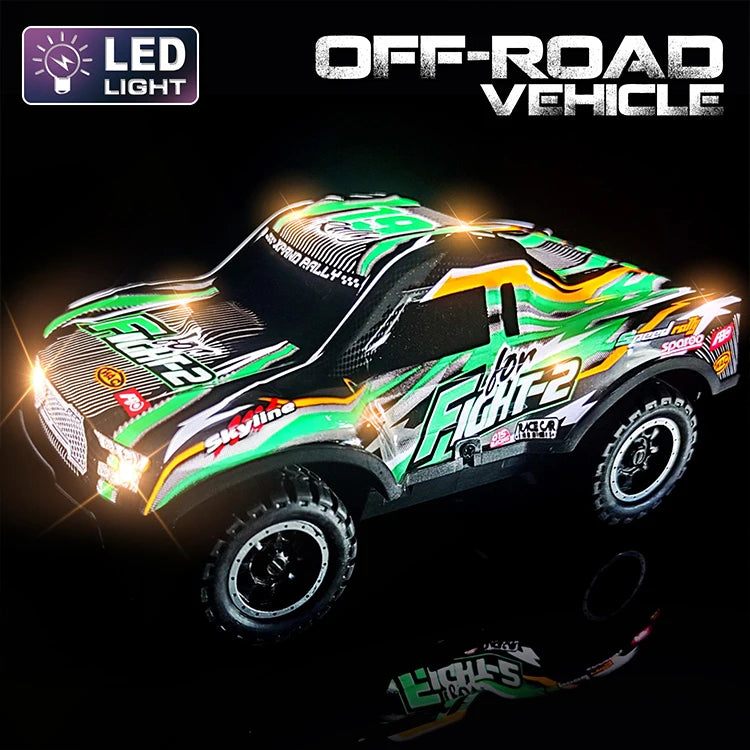 LED Illuminated Off-Road Jeep Remote Control Car