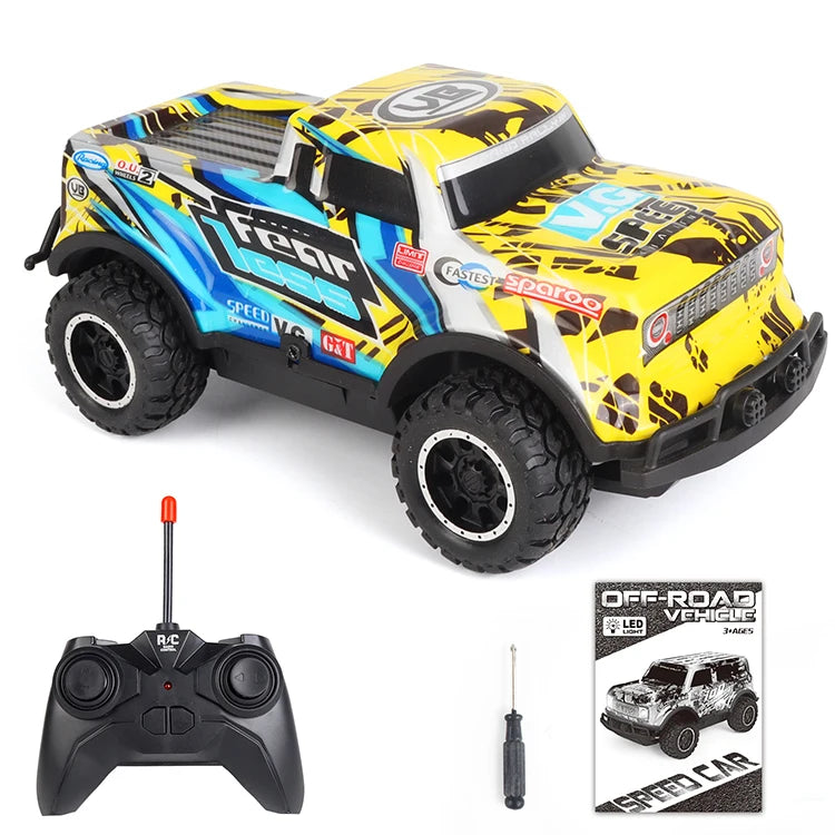 LED Illuminated Off-Road Jeep Remote Control Car