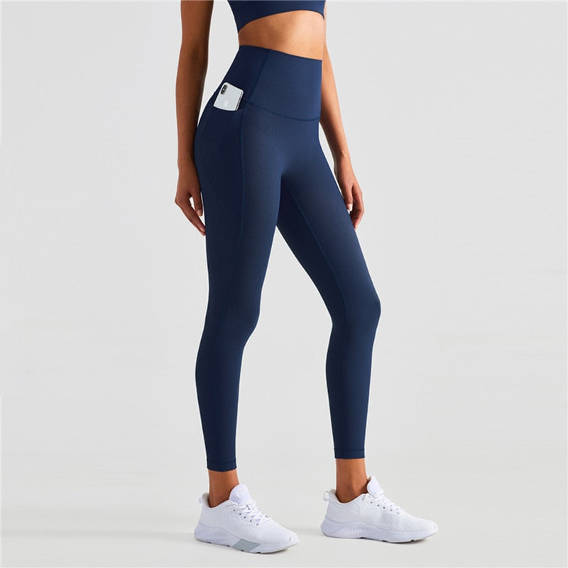 Women High Waist Yoga Tights Gym Workout Clothes - peterkaczconnect