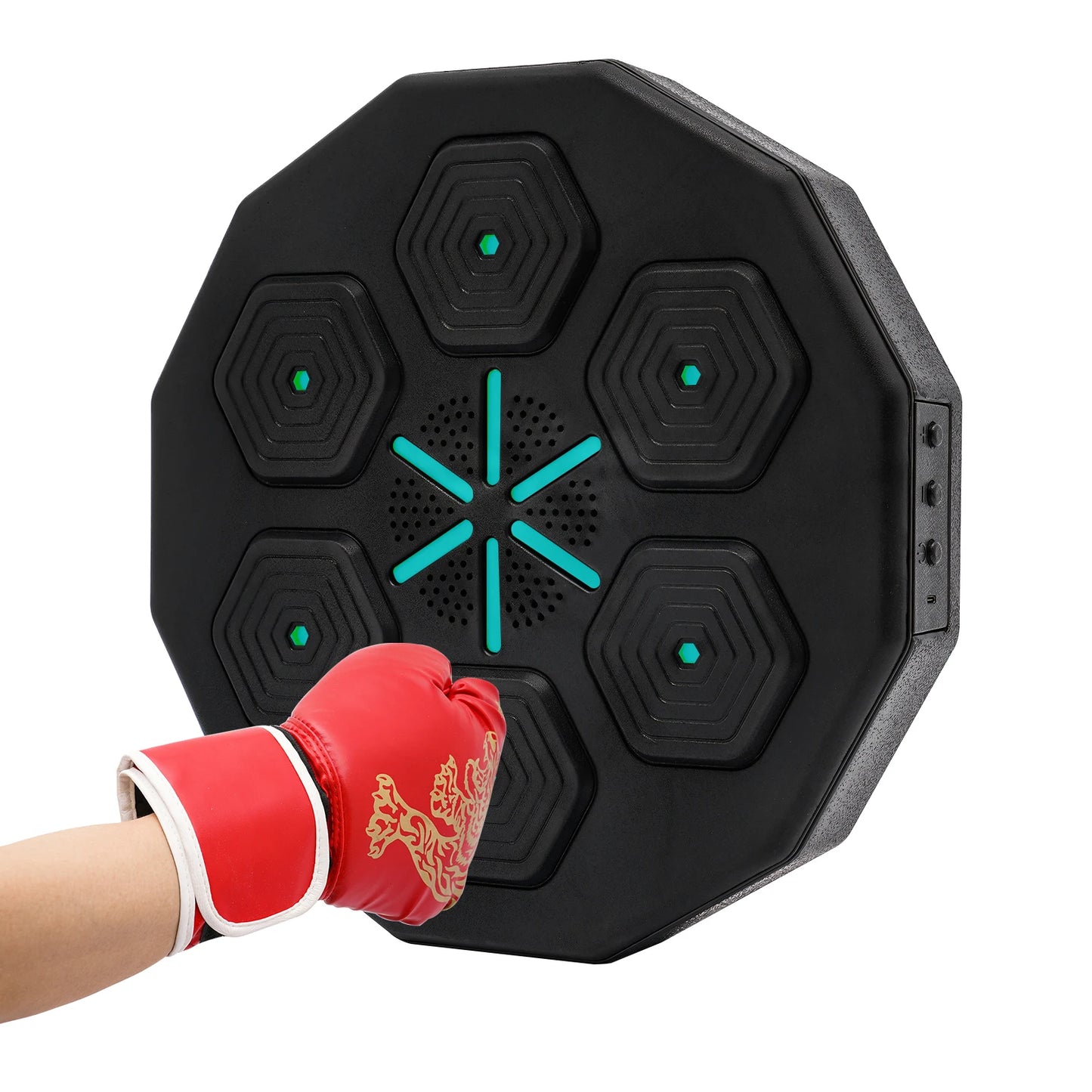 Music Boxing Machine, Wall-Mounted, LED Light, Boxing Equipment