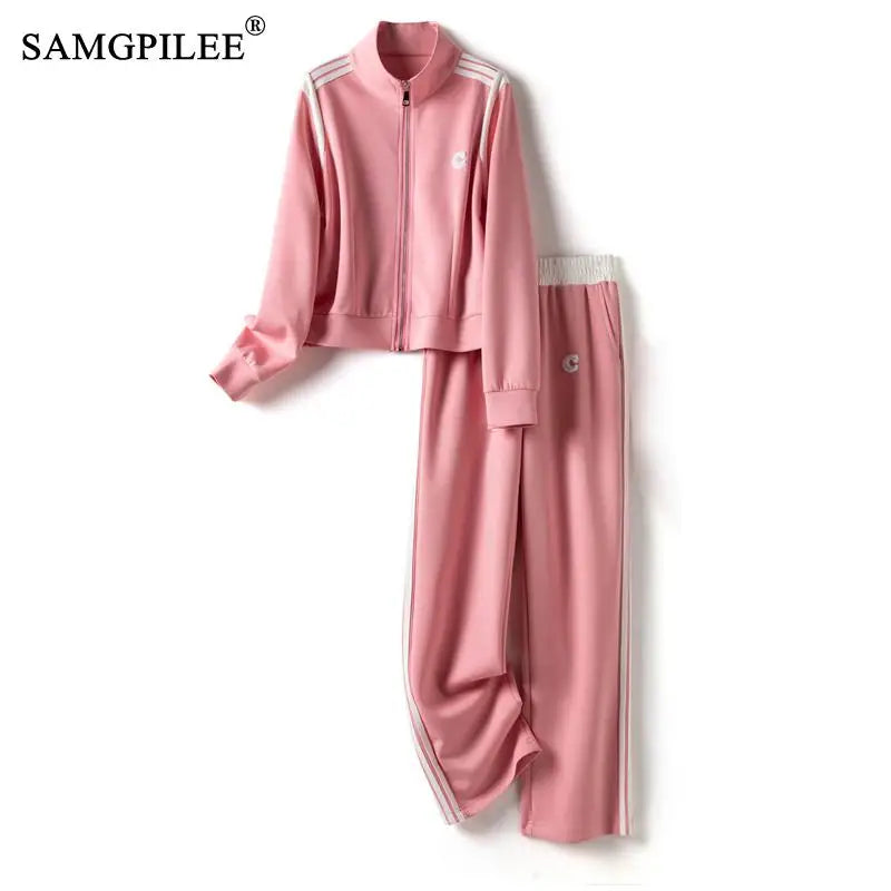 2 Piece Sets Women Tracksuit