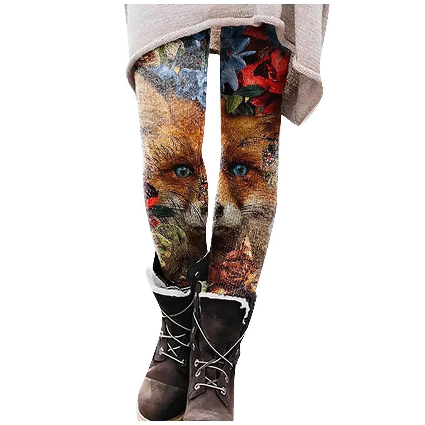 Women's HOT Leggings  Print Pant High Waist Leggings