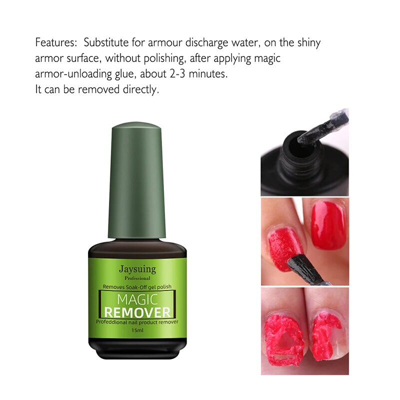 Fast Remover Gel Nail Polish Soak Off UV LED Cleaner