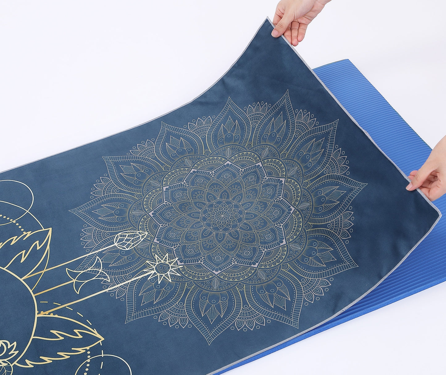 Large Quick Drying Yoga Towels Customized  Print Pattern - peterkaczconnect