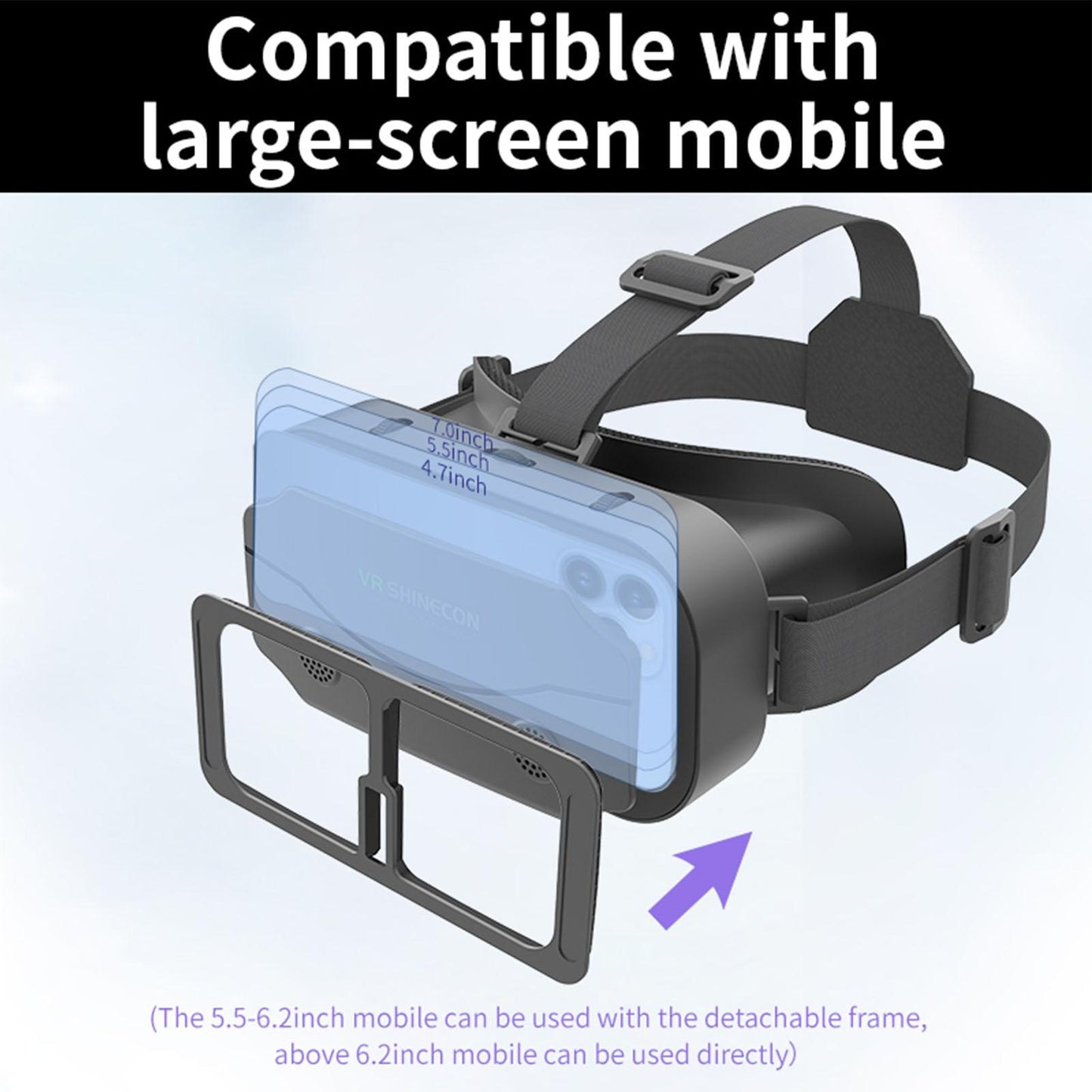 Virtual Reality Headset 3D Virtual Reality Glasses For Smartphone