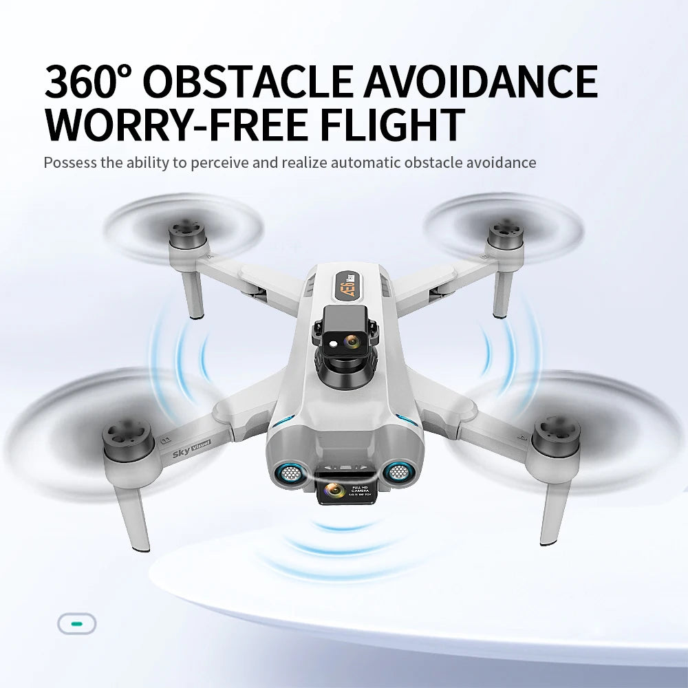 Professional Camera Drone with DUAL Camrea Obstacle Avoidance RC