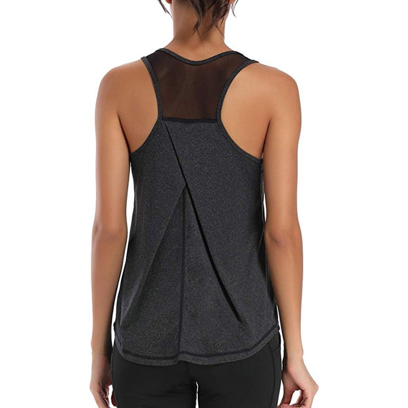 Sleeveless T Shirt Sports Wear Yoga Tank Top - peterkaczconnect