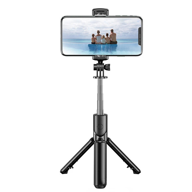 Selfie Stick Mobile Phone Holder Retractable Portable Mini Tripod