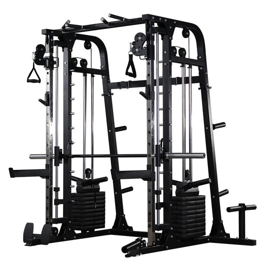 Home Gym Fitness Squat Rack Power Cage Workout Machine