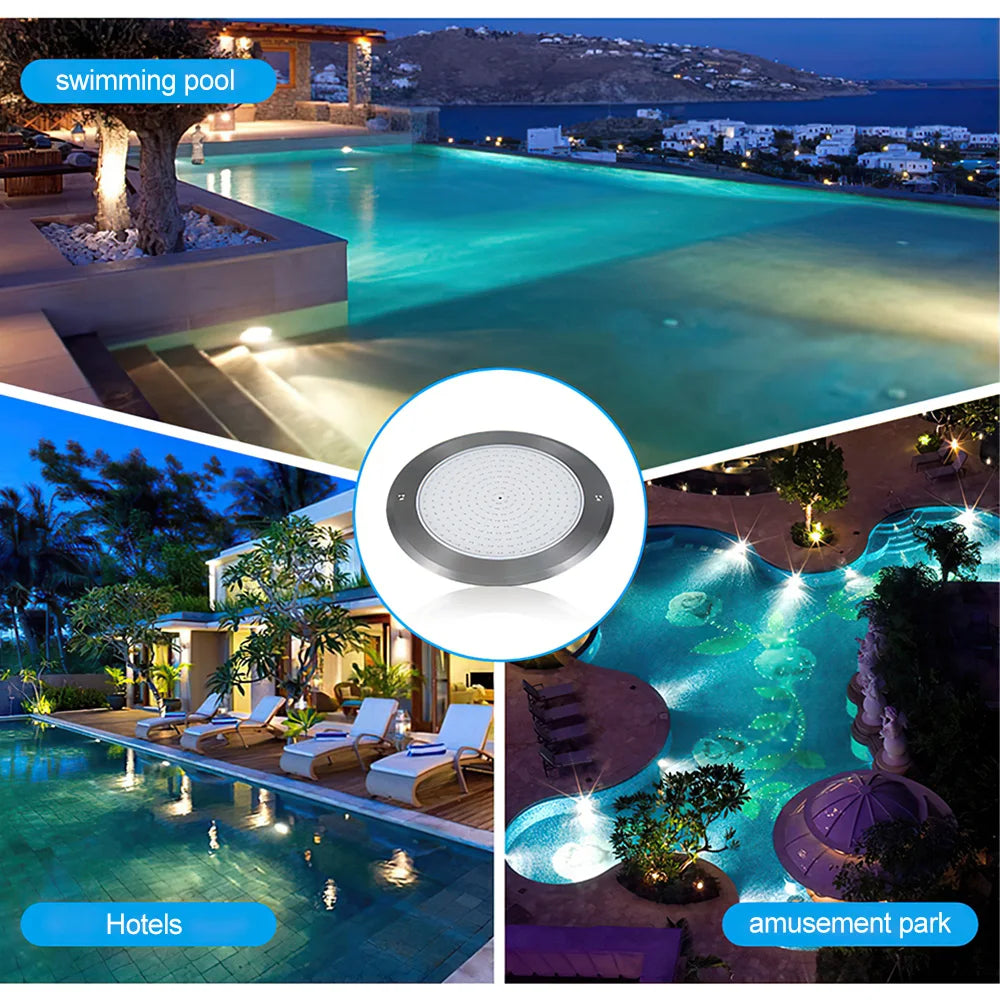 Remote Control Swimming Pool Submersible Light