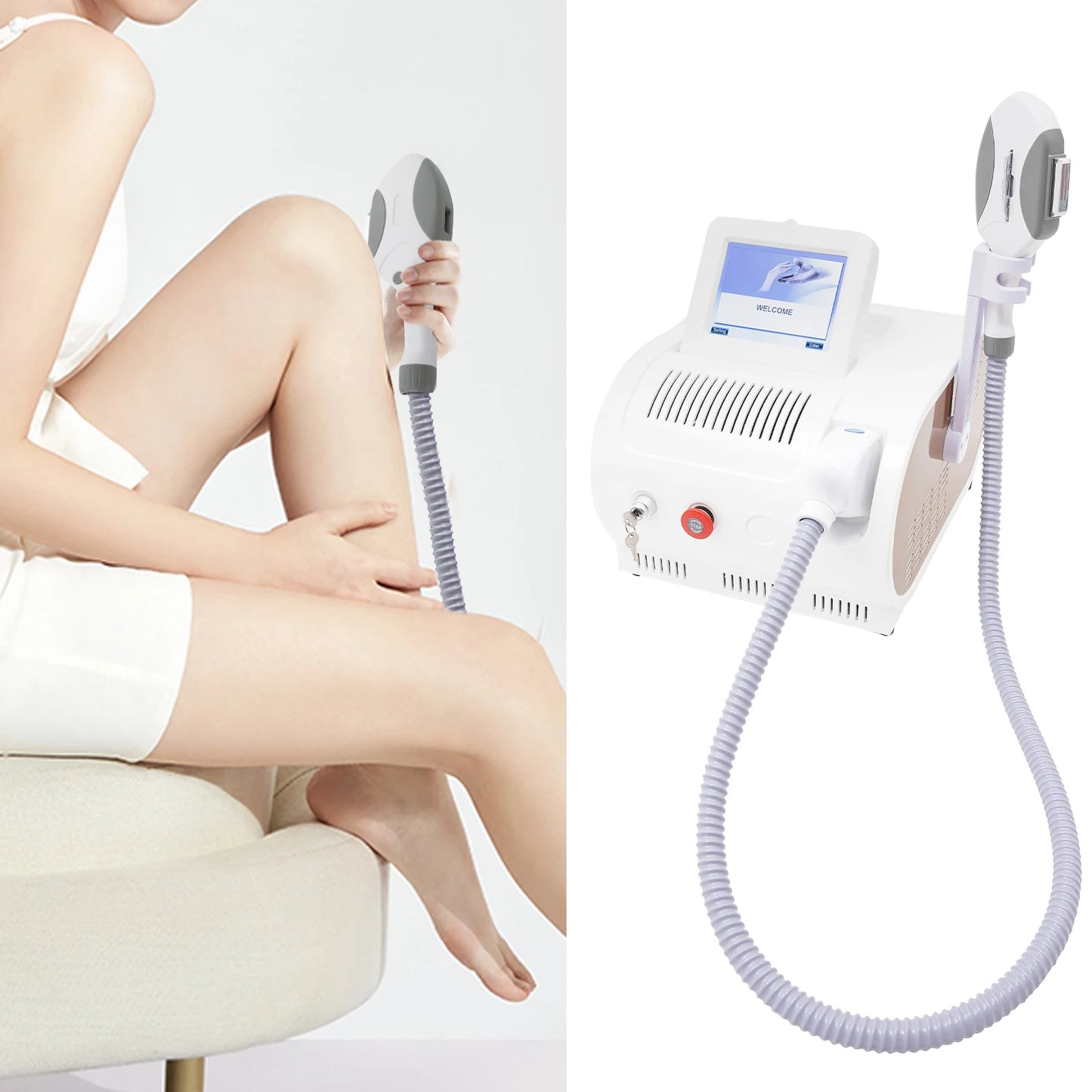 Laser Hair Removal RF Skin Rejuvenation