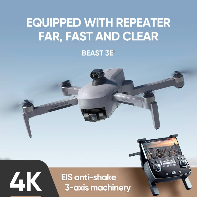 Professional 4K Camera Drone  Quadcopter Obstacle Avoidance RC