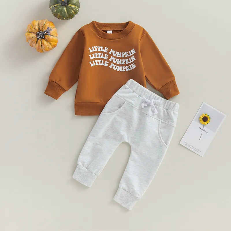 0-3Years Toddler Boys Fall Outfits Halloween Set