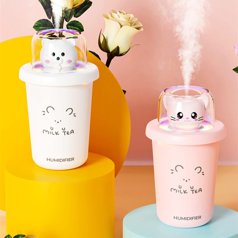 Air Humidifier Cute Pet Ultrasonic Cool Mist Aromatherapy - peterkaczconnect