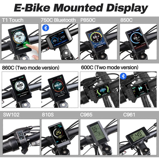 E-bike HDMI Display Indicator P860C 860C P850C 850C 500C 600C C965 DPC18