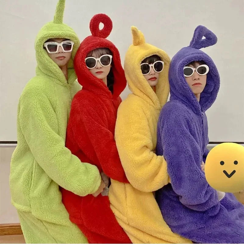 Cartoon Costumes Soft Long Sleeves Pajamas Costume Halloween Cosplay