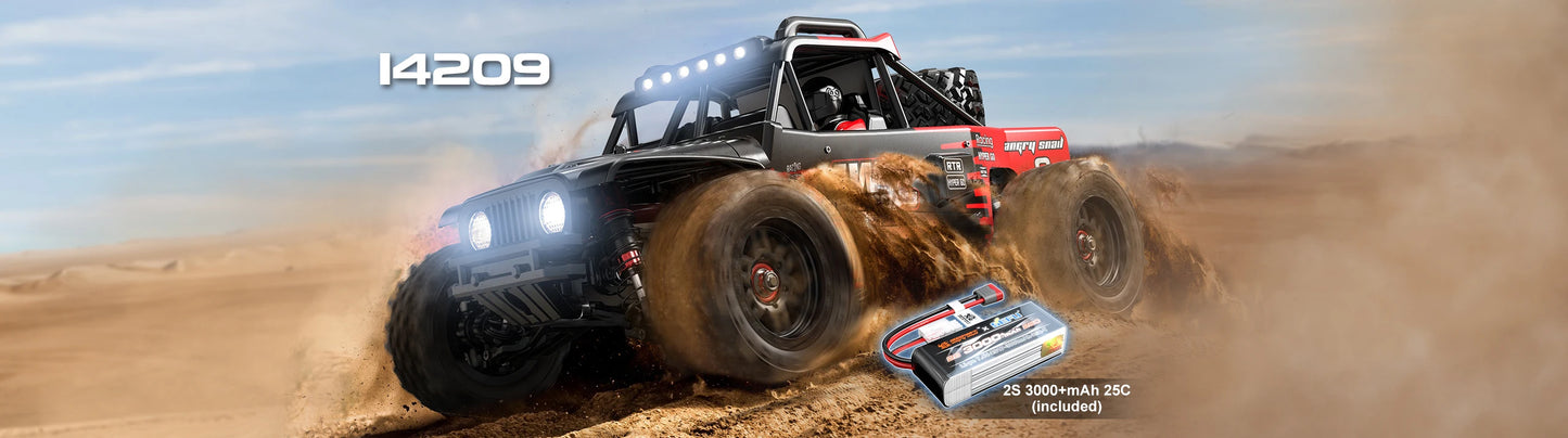 HYPER GO RC Car Remote Control 4WD Off-road Racing Truck