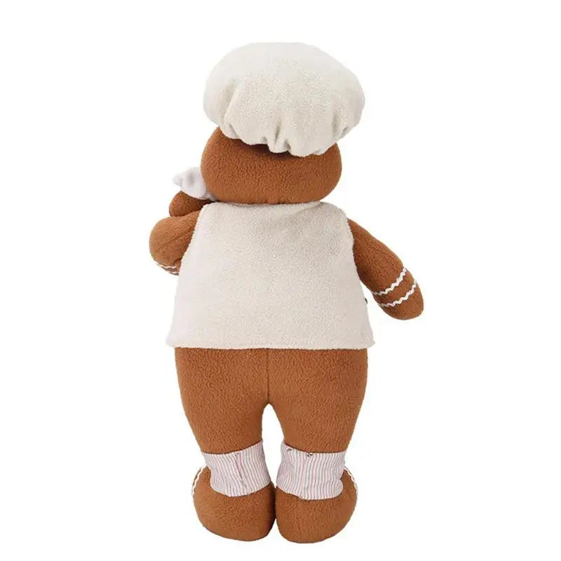 Christmas Gingerbread Man Doll Stuffed Plush Gingerbread Man