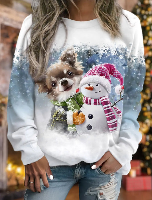 Autumn Women's Sweatshirt  Christmas Style