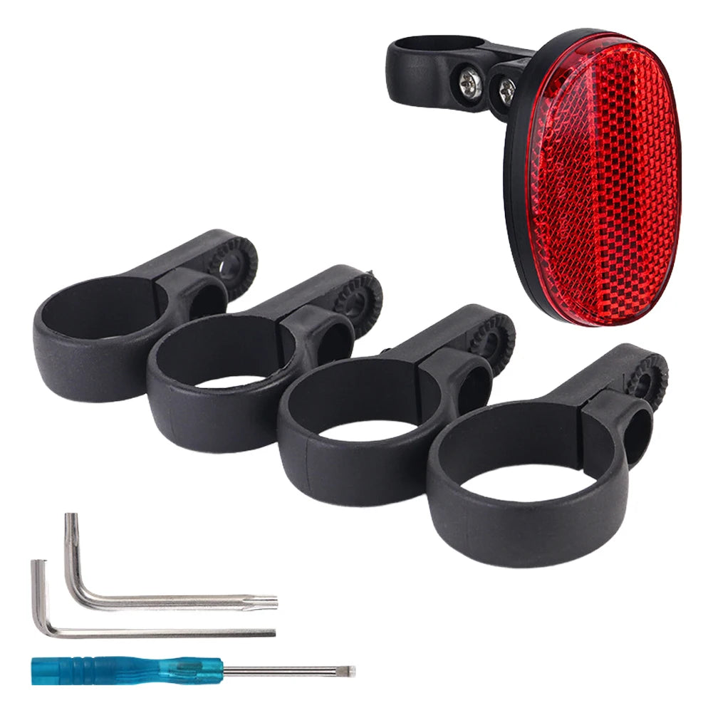 For AirTag Case Hidden Bike Tail Light Mount Holder Reflector