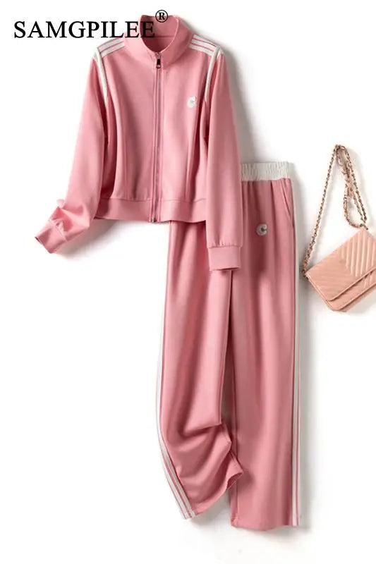 2 Piece Sets Women Tracksuit