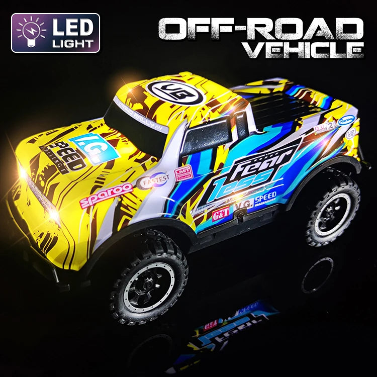 LED Illuminated Off-Road Jeep Remote Control Car