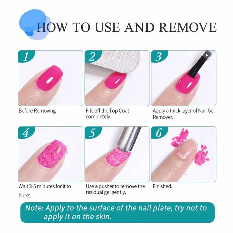 Professional Gel Nail Polish Remover