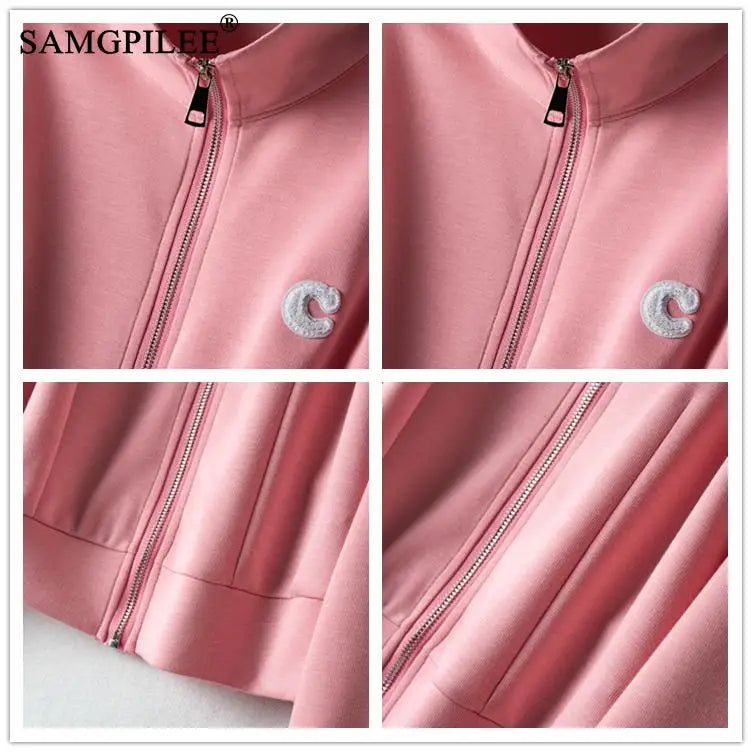 2 Piece Sets Women Tracksuit