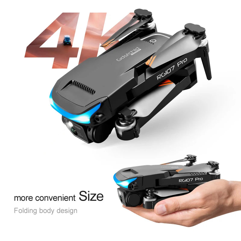 Mini Drone Obstacle Avoidance HD 4k profesional Dual Camera