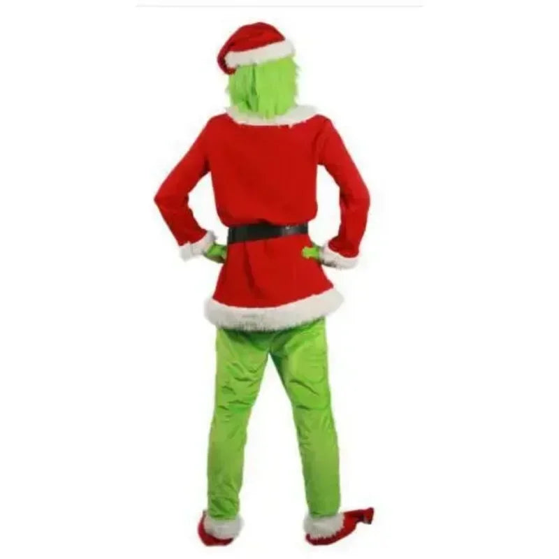 Party Costume Christmas Grinch Mask Headgear Christmas Costume