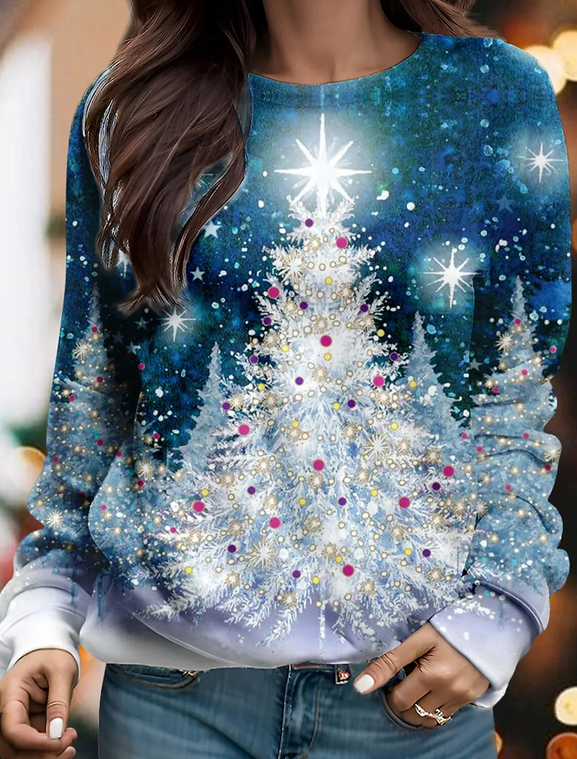 Autumn Women's Sweatshirt  Christmas Style