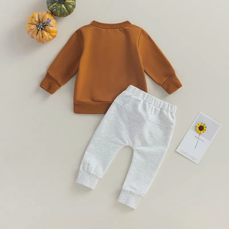 0-3Years Toddler Boys Fall Outfits Halloween Set