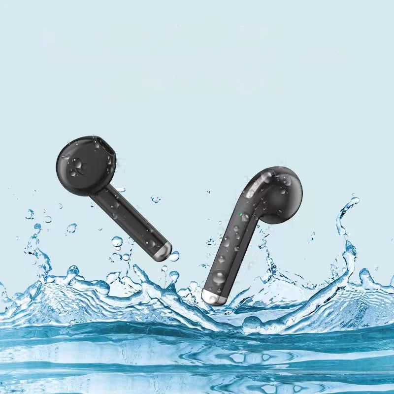 Wireless Bluetooth Headphones Sports Gaming Waterproof With Mic