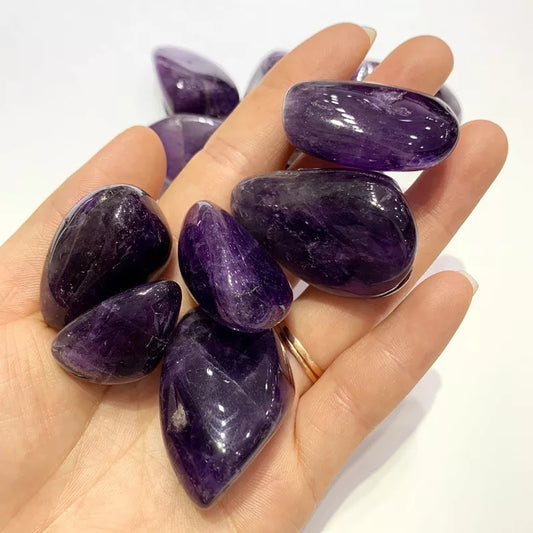 Amethystine Gravel Rock Crystal Quartz Raw Gemstone Mineral - peterkaczconnect