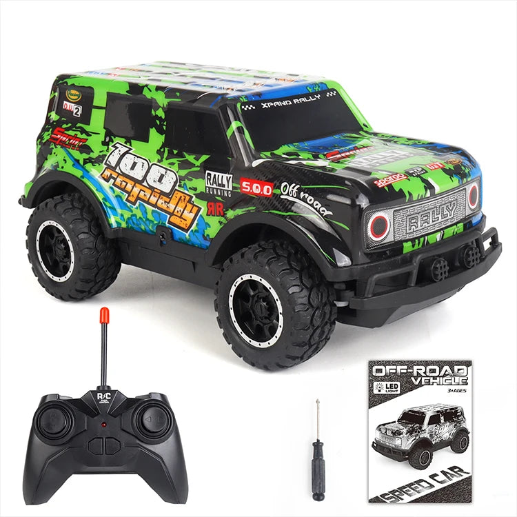 LED Illuminated Off-Road Jeep Remote Control Car