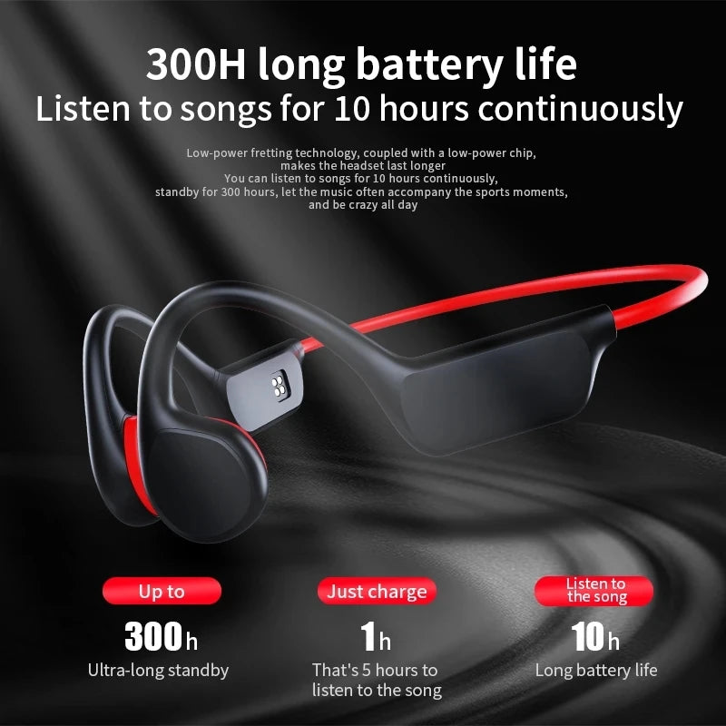 Lenovo Bone Conduction Bluetooth Headset Sweatproof Waterproof