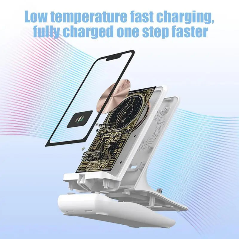 Magnetic Phone Charger Stand  Wireless Phone Charger