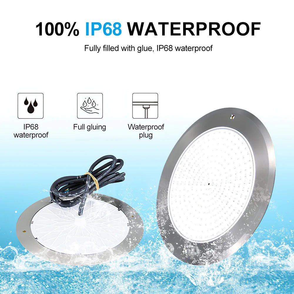 Remote Control Swimming Pool Submersible Light