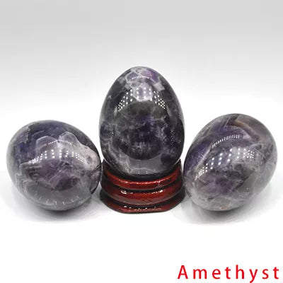 Egg Shaped Stones Natural Gemstone Hand Polished Craft Gifts - peterkaczconnect