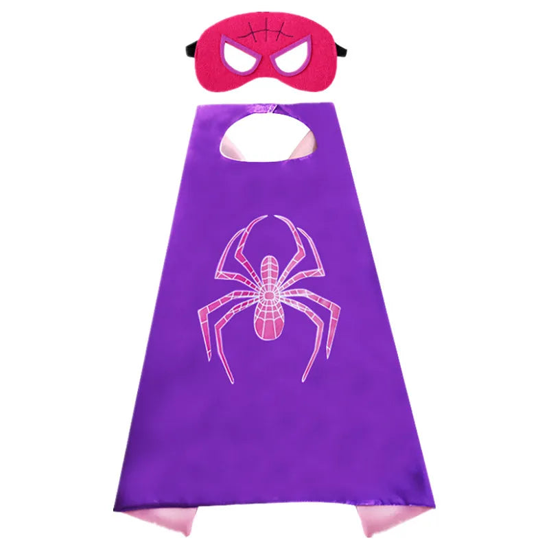 Superhero Capes for Kids 3-10 Year Old Boy Gifts Boys Cartoon Dress Up Costumes Party Supplies Gifts