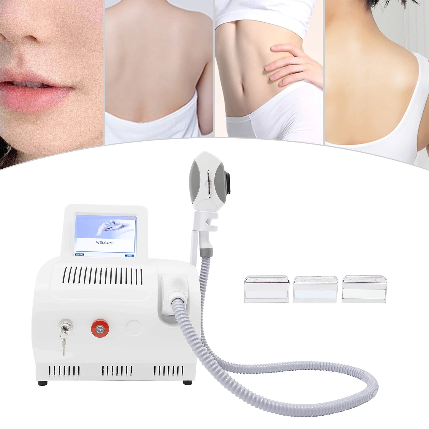 Laser Hair Removal RF Skin Rejuvenation Machine