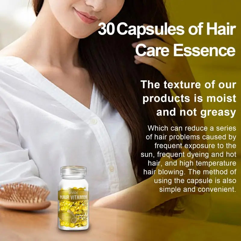 Hair Moisturizing Essence Formula With Vitamin Repair Damaged Hair