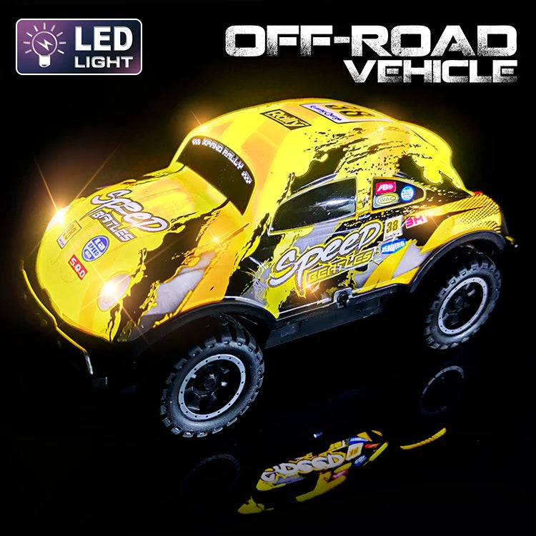 LED Illuminated Off-Road Jeep Remote Control Car