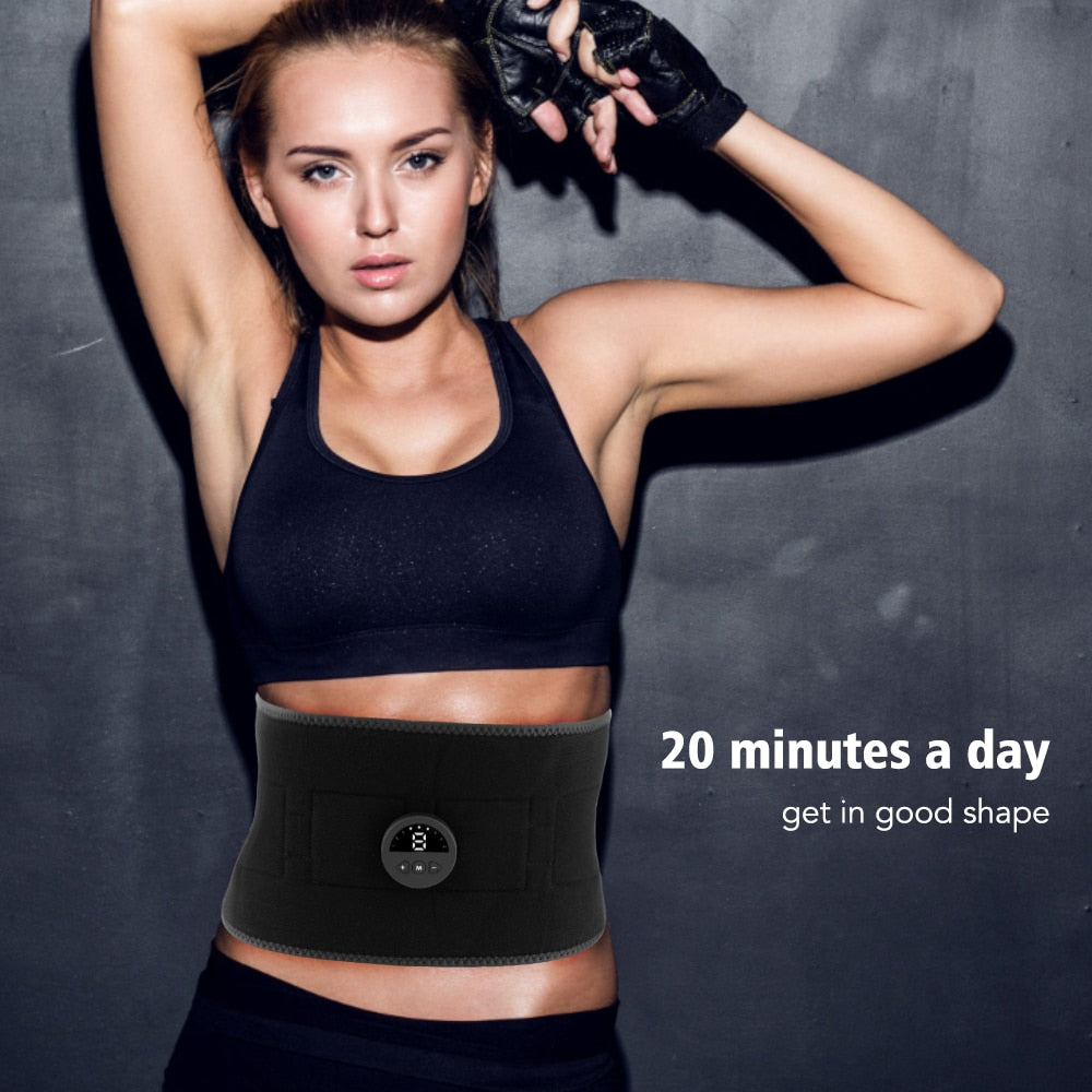 Pulse Massage Belt Eletric Muscle Stimulator 6 Mode 9 Blocks - peterkaczconnect