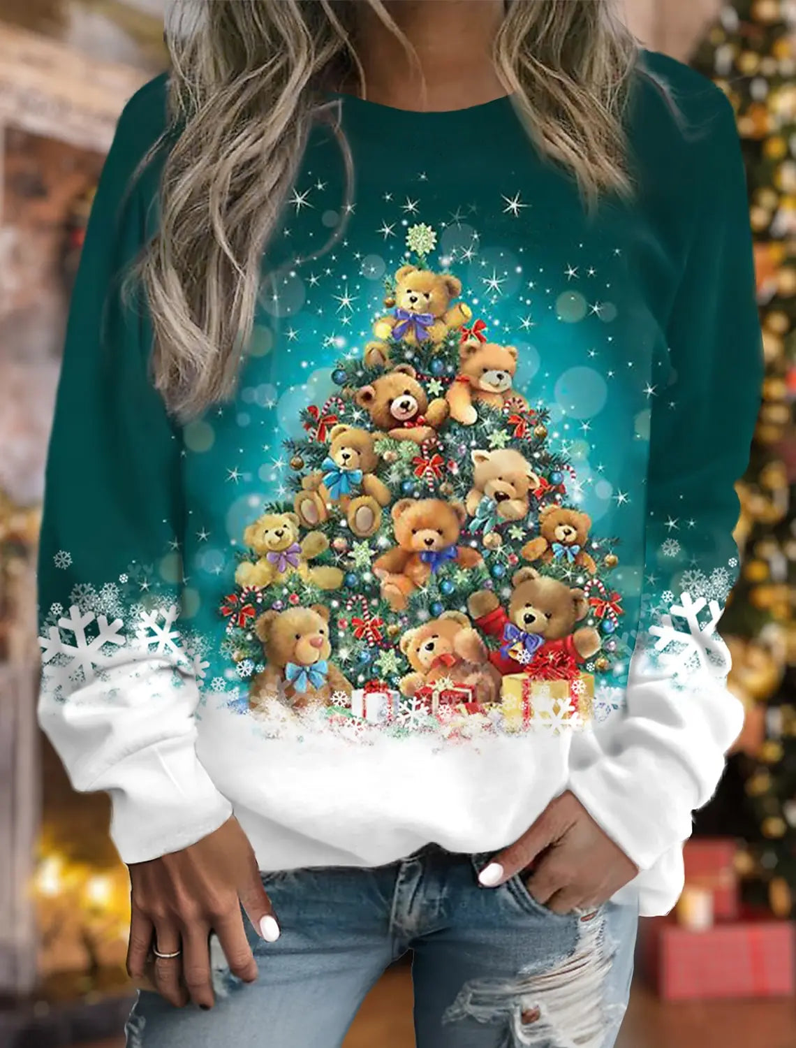 Autumn Women's Sweatshirt  Christmas Style