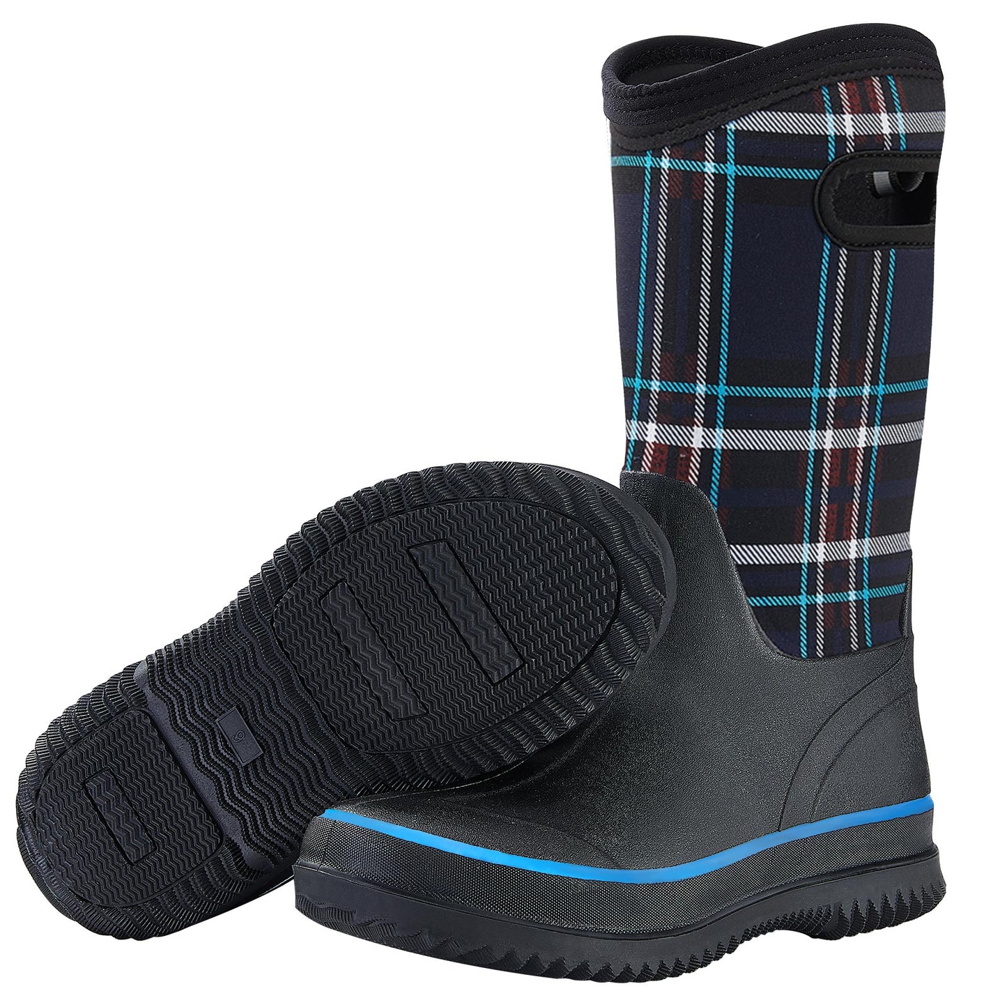 Waterproof Neoprene Insulated Barn Boots for Mud Working Gardening - peterkaczconnect